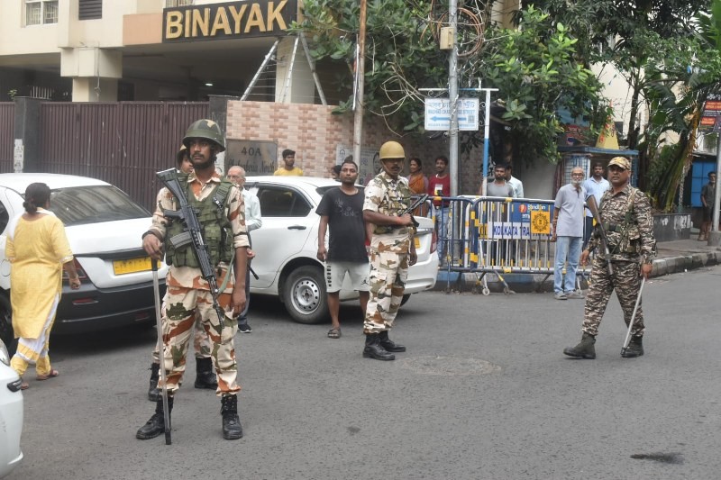 In Images: BJP's Suvendu Adhikari in Bhabanipur