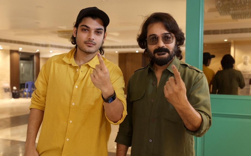 Kolkata’s Film Fraternity Shows Inked Fingers After Voting, Stars Lead Civic Moment