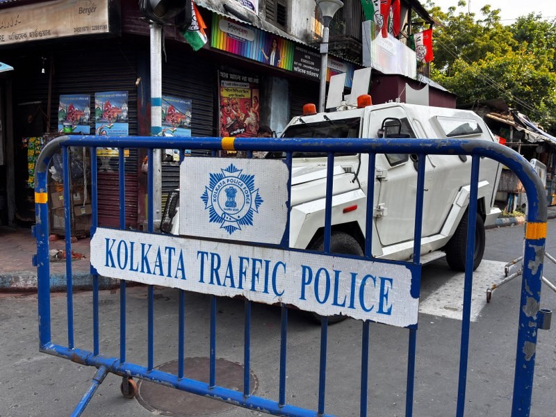 In Images: Uneasy calm outside Mamata Banerjee’s residence as nation awaits results