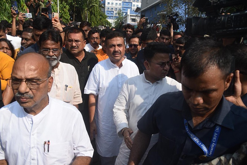 Suvendu Adhikari’s Aide Chandranath Rath’s Body Taken Home From Hospital