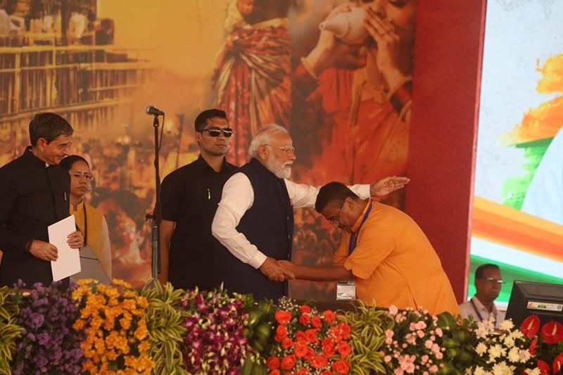 Bengal’s Big Political Moment: Suvendu Adhikari Takes Oath — See The Images