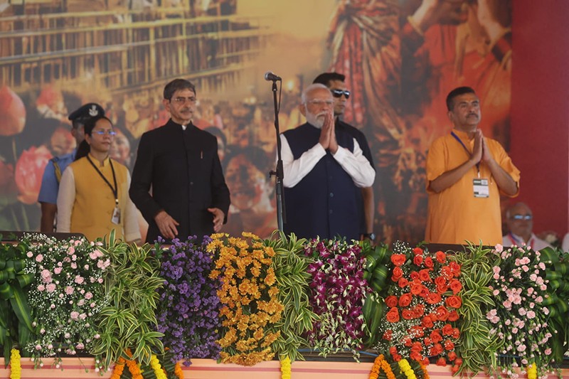 Bengal’s Big Political Moment: Suvendu Adhikari Takes Oath — See The Images