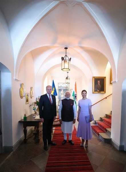 In Images: Inside Narendra Modi’s high-profile Sweden visit