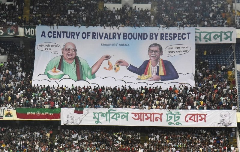 In Images: Kolkata witnesses electrifying Mohun Bagan-East Bagan derby