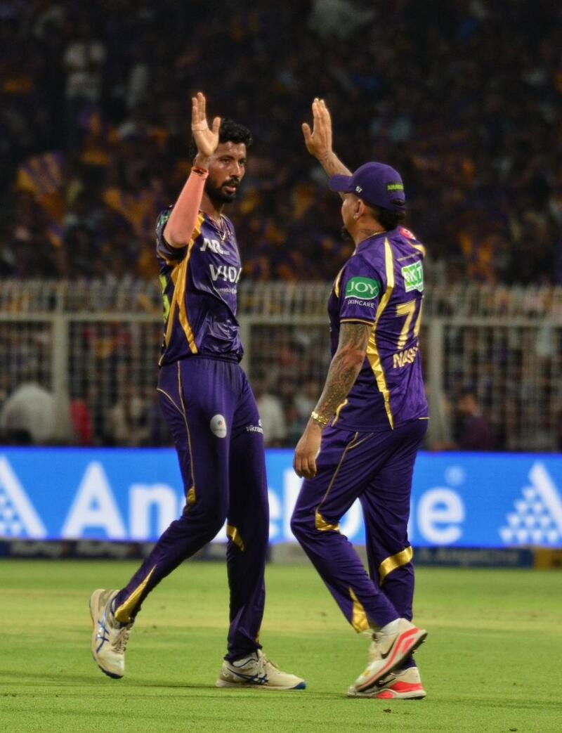 In Images: Knight Riders face Delhi Capitals in final league clash at Eden Gardens