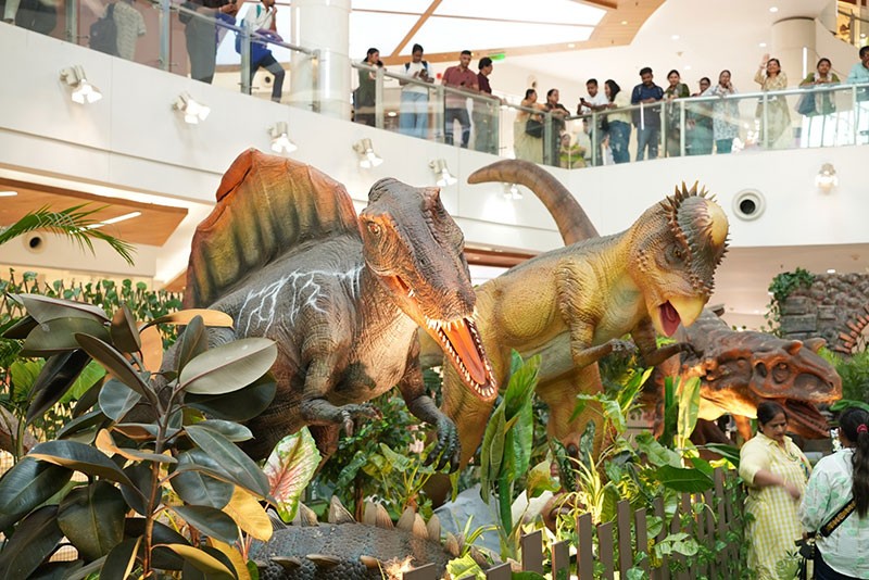 In Images: Kolkata's South City Mall unveils ‘Dino World’, Eastern India's biggest prehistoric family experience