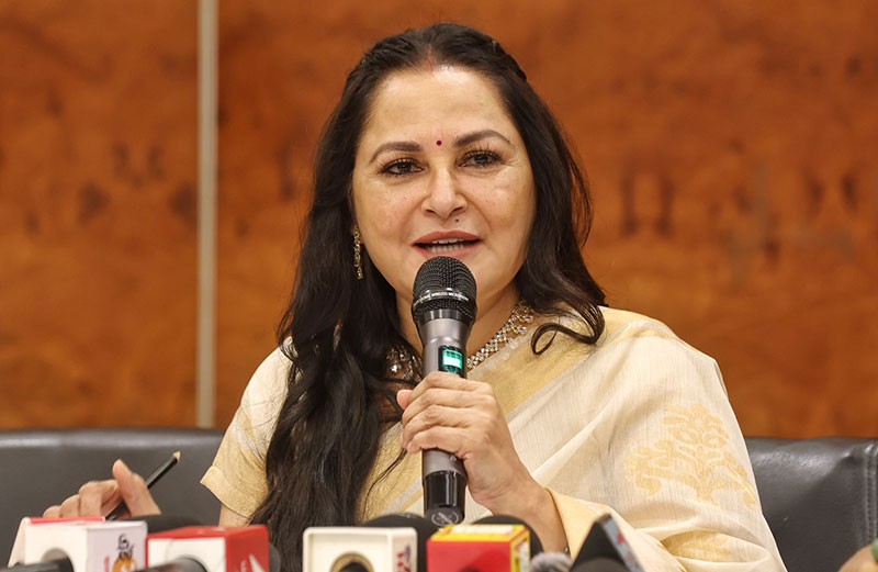 In Images: Jaya Prada returns to Bengali cinema with Ujjwal Chatterjee’s political satire Hirak Ranir Deshe
