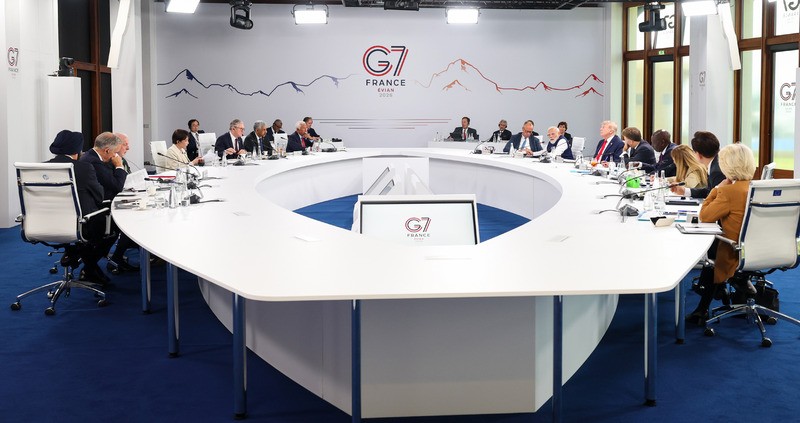 In Images: PM Modi addresses G7 Outreach Session in France