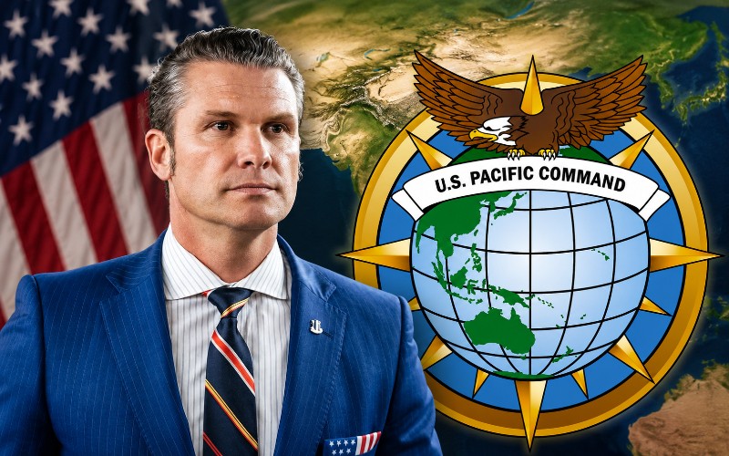 US military command drops ‘Indo’ designation as disputed India map draws attention.