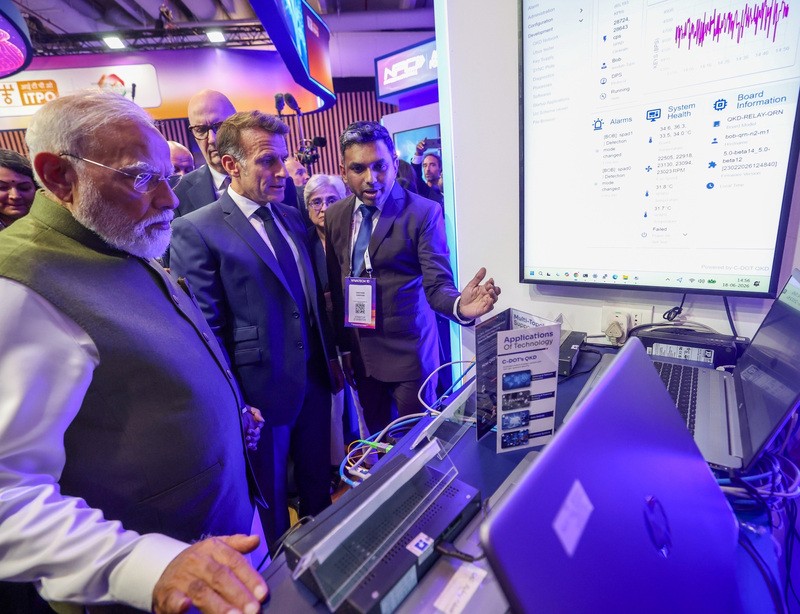 In Images: PM Modi, French President Macron explore Indian startups and emerging technologies at VivaTech 2026 in Paris