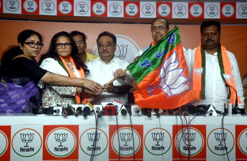 Three former Trinamool Rajya Sabha MPs joined BJP, reviving debate over Shamik Bhattacharya's induction policy.