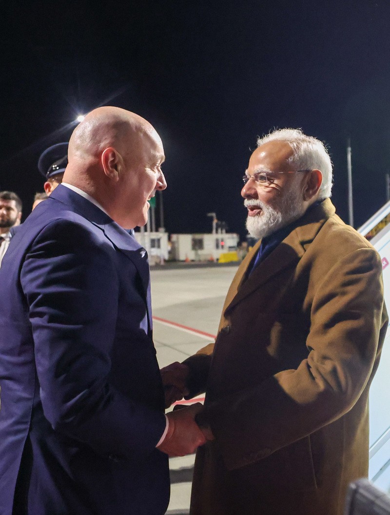 In Images: PM Modi makes maiden New Zealand visit on final leg of three-nation visit