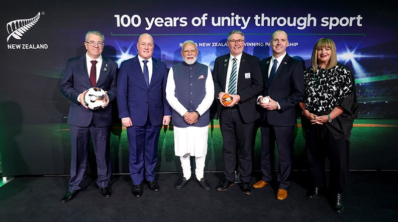 In Images: Narendra Modi in New Zealand