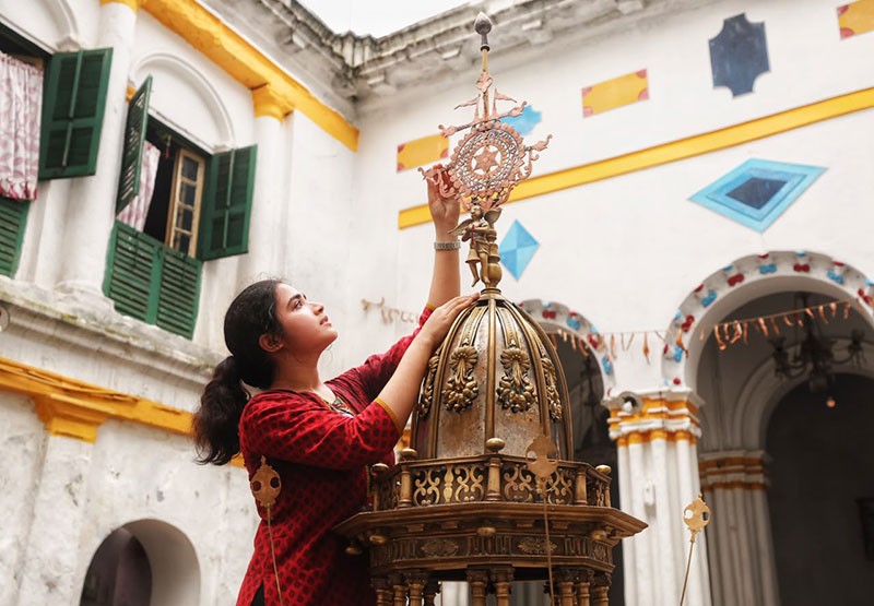 In Images: Kolkata's Tarak Pramanik Bari gears up for Rath Yatra