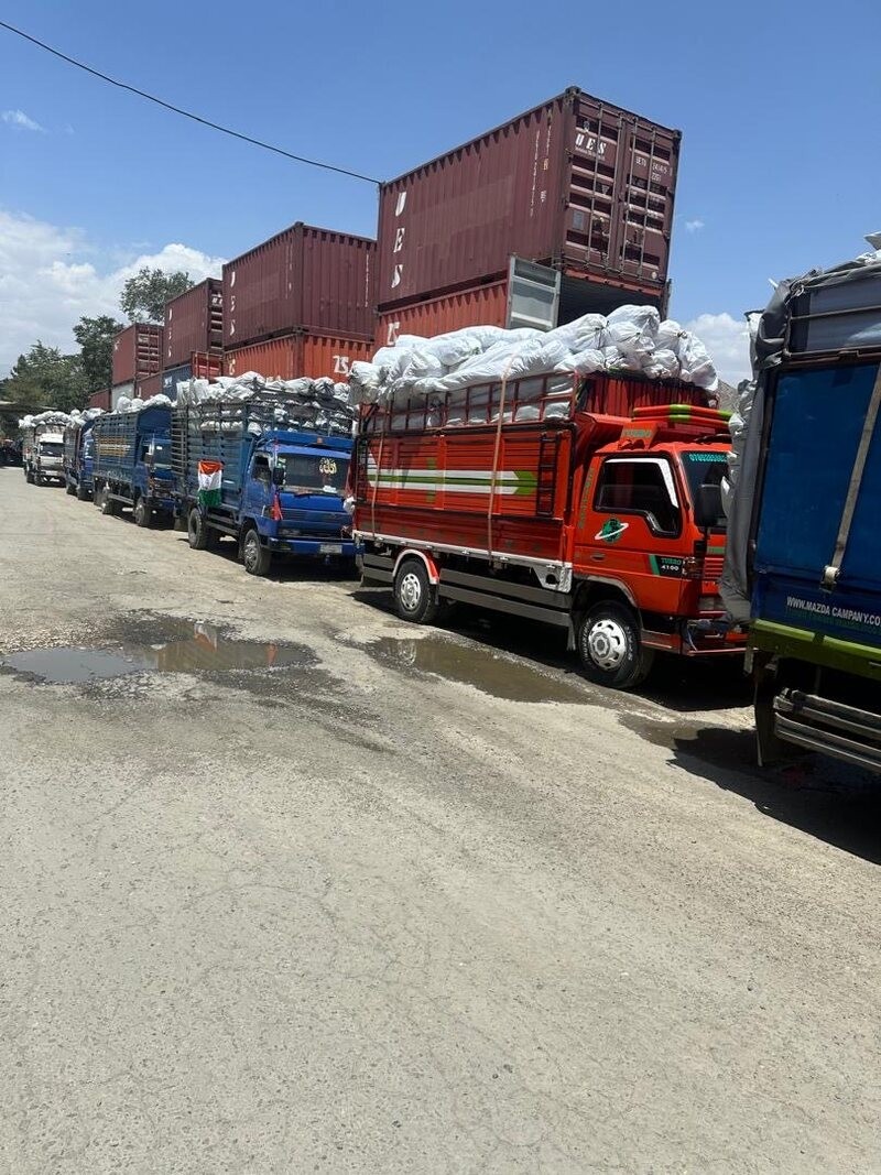 In Images: India hands over family tents to support Afghan returnees