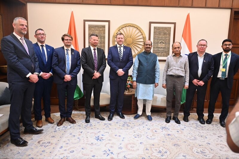 In Images: Om Birla meets New Zealand  Rural Communities Minister at Parliament House in New Delhi