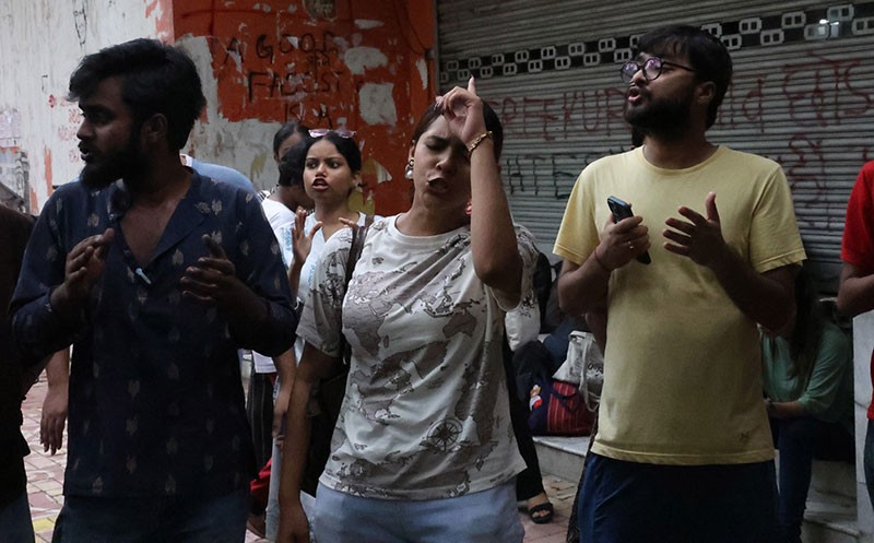 Kolkata's Jadavpur University students hold symbolic hunger strike in solidarity with Sonam Wangchuk