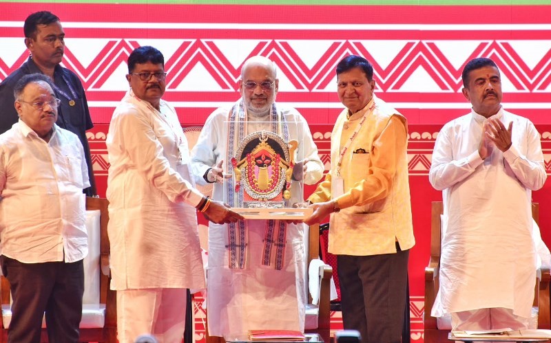 In Images: Amit Shah performs 'Bhoomi Pujan' of Amul's curd manufacturing plant in Kolkata