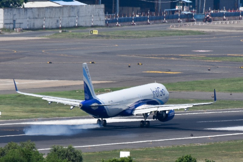 An IndiGo flight carrying 194 passengers landed safely in Rajkot after smoke was detected inside its cargo hold.
