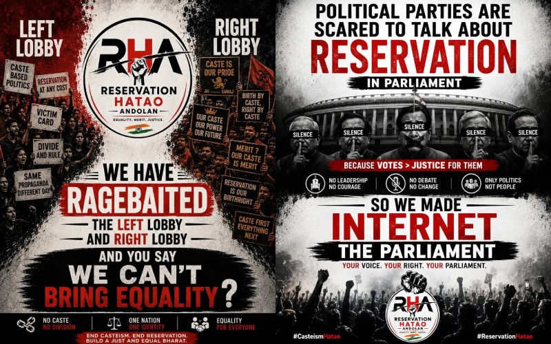 A rapidly growing Instagram campaign has reignited India’s contentious debate over reservation and merit.