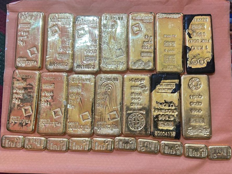 Police recovered crores in cash and gold during a major crackdown on an alleged sand mafia.