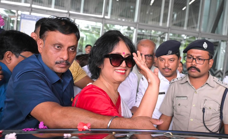 In Images: Exiled Bangladeshi writer Taslima Nasreen returns to Kolkata after nearly two decades