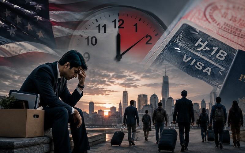 Indian H-1B workers could face tighter deadlines if Washington removes the existing 60-day grace period.