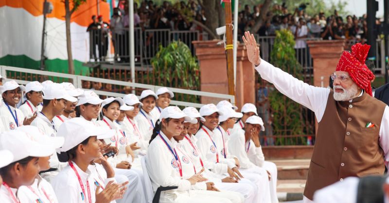 In Images: PM Modi’s 80th Independence Day address, grand celebrations at Red Fort