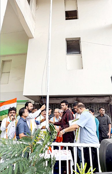 In Images: Sourav Ganguly leads CAB’s 80th Independence Day celebrations at Eden Gardens