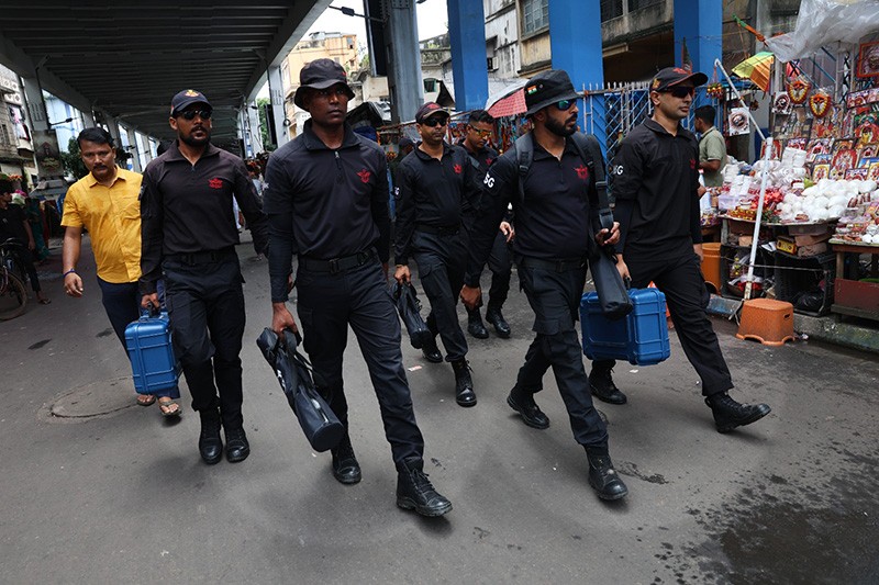 NSG conducts operational reconnaissance at Kolkata's Kalighat temple
