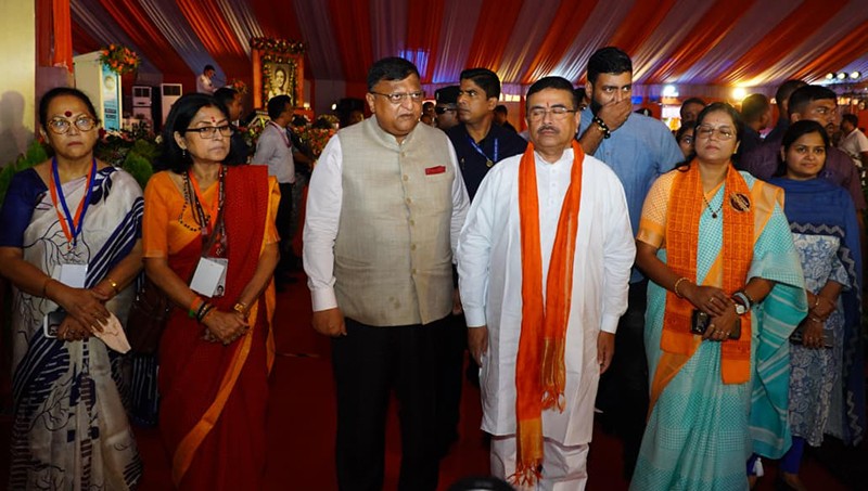 In Images: West Bengal CM Suvendu Adhikari lays foundation stone for ₹25-crore Uttam Kumar Film Centre