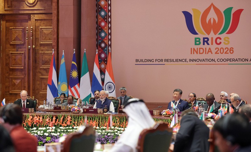 In Images: PM Modi delivers opening remarks at 18th BRICS Summit session