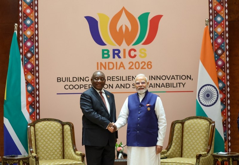 In Images: Modi meets African leaders on BRICS sidelines