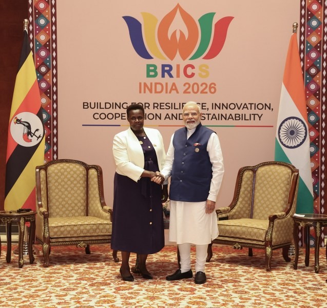 In Images: Modi meets African leaders on BRICS sidelines