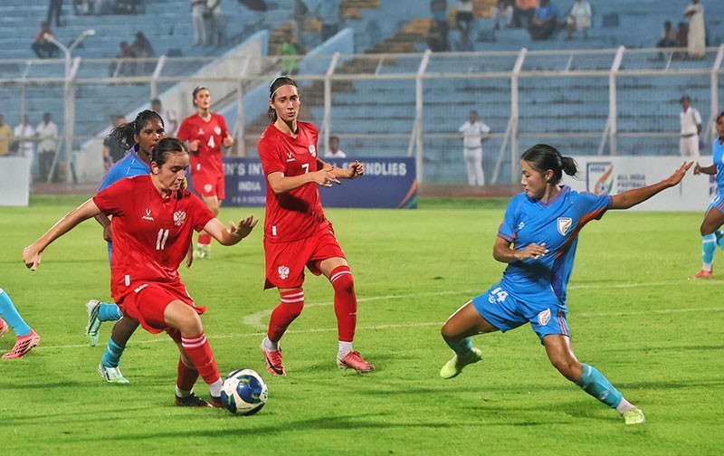 In Images: India vs Russia women’s football friendly in Kolkata