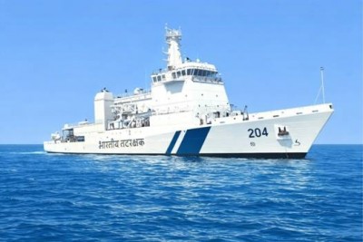 India launches first indigenous pollution control vessel: Coast Guard’s Samudra Pratap commissioned!