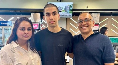 From Lalu’s family to military uniform: Grandson begins tough training in Singapore