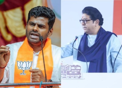 'Try cutting my legs': K Annamalai dares Raj Thackeray after ‘rasmalai’ slur over Mumbai remarks