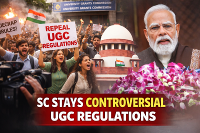 Big setback for Modi govt: Supreme Court stays controversial UGC Equity Regulations 2026 amid student protests