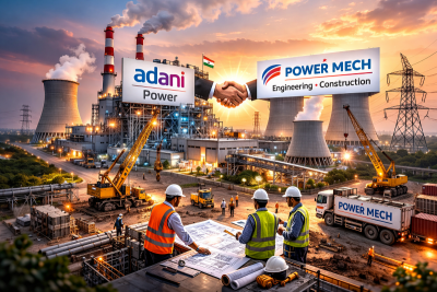 Power Mech shares surge after Rs 1,000 crore Adani deal sparks investor buzz