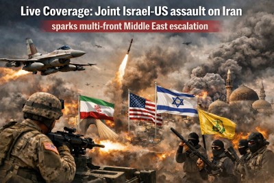 Live Blog: Joint Israel-US assault on Iran sparks multi-front Middle East escalation — All Updates