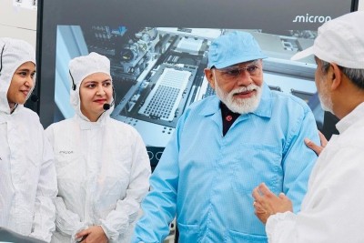 Microchip is the new oil: PM Modi inaugurates Micron’s mega semiconductor plant