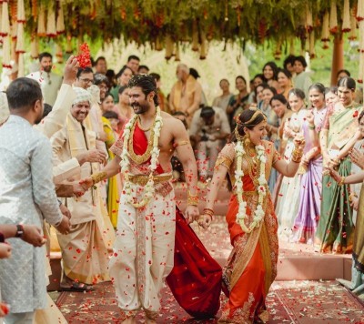 Newlyweds Vijay Deverakonda, Rashmika Mandanna begin married life by sharing 'simple meal' with fans