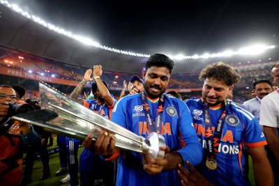 Miracle opener:  Sanju Samson crowned T20 World Cup player of the Tournament