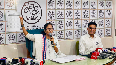 In Images: Mamata Banerjee unveils TMC candidate list for Bengal polls; CM to contest from Bhabanipur