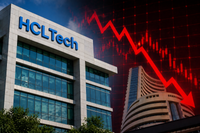 HCLTech shares plunge 10%, log worst single-day fall in over a decade