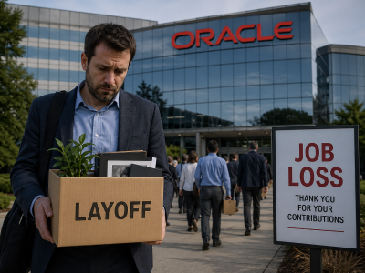 AI reset at Oracle: Up to 30,000 jobs cut, veterans among worst hit