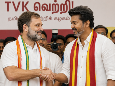 Congress dumps DMK, backs Vijay after TVK’s shock Tamil Nadu sweep