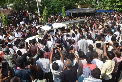 Suvendu Adhikari’s Aide Chandranath Rath’s Body Taken Home From Hospital