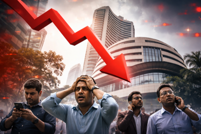 Sensex crashes over 1,000 points as West Asia tensions rattle markets, oil prices surge